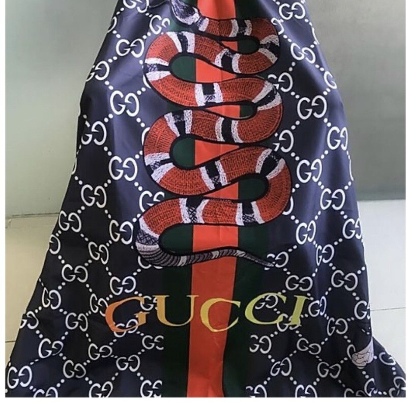 Barber/Stylist Cape Snake Pattern