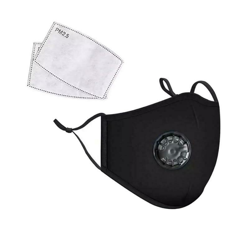 Cotton Mask - Black - 1 stuk