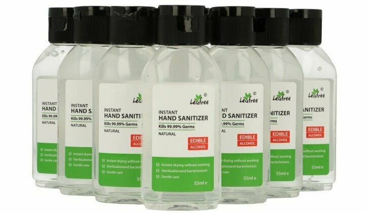 Hand Sanitizer Gel - 55ml - 10 stuks