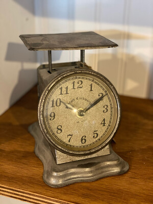 Vintage Scale Clock