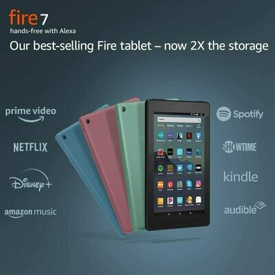 Tablet Fire 7 (pantalla de 7 pulgadas, 16 GB) - Negro