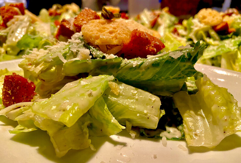 BUCKET SIDES / CESAR SALAD/ SERVES TWO//