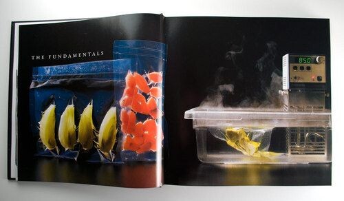 Signed Under Pressure Cookbook with cloth tote