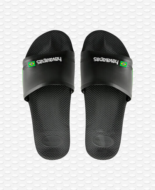 HAVAIANAS SLIDE BRASIL BLACK HAVAIANAS SLIDE BRASIL BLACK