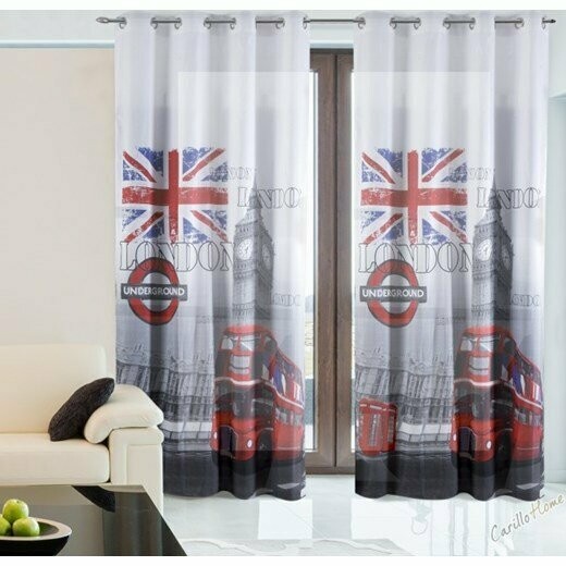 Pannello Tenda 140X280 LONDON RIVIERA HOME COLLECTION