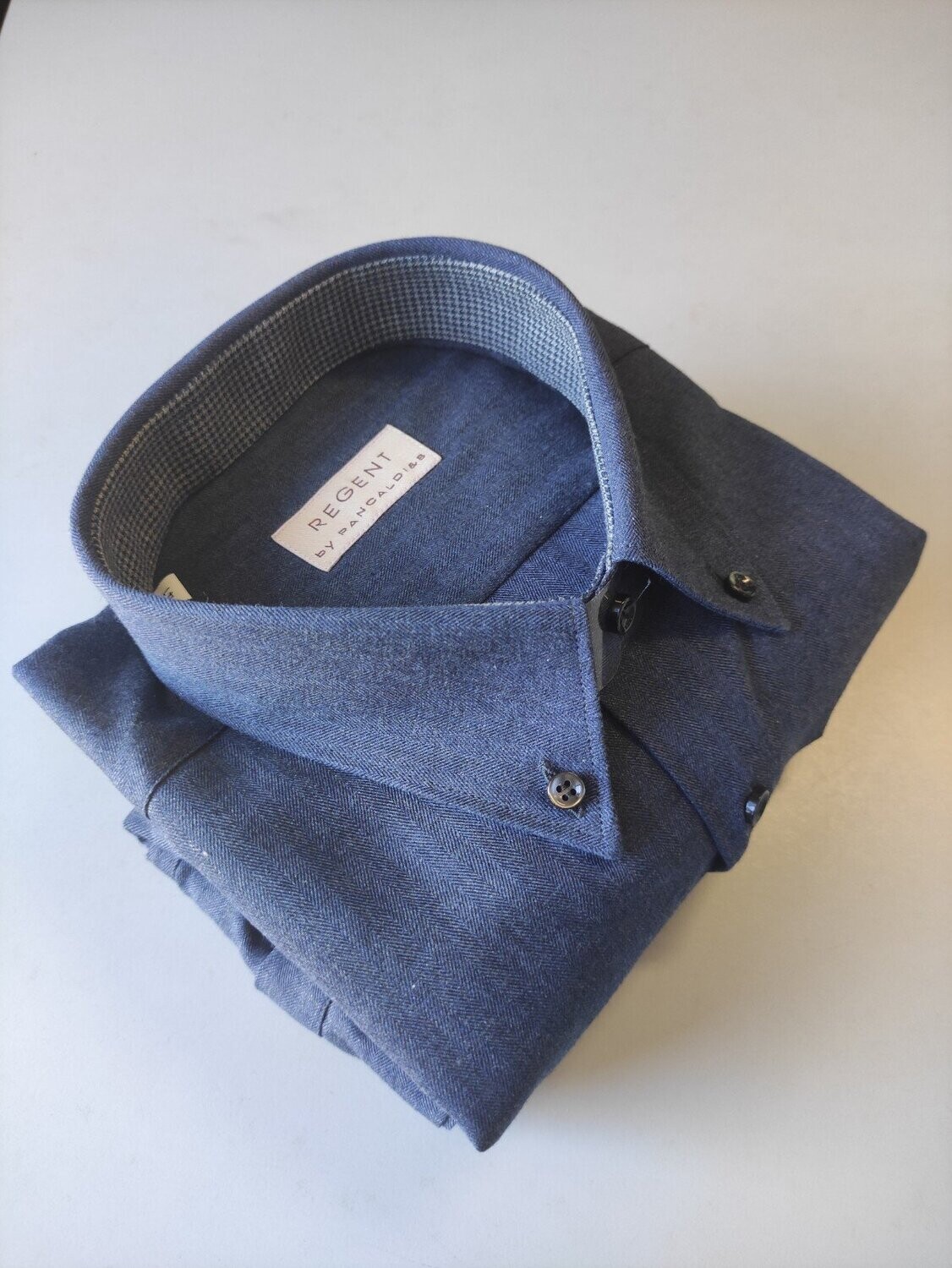 Regent Camicia 5P142 Rex Blu