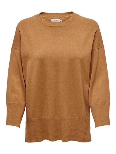 Only Pullover Oversize Maddi Brown Sugar