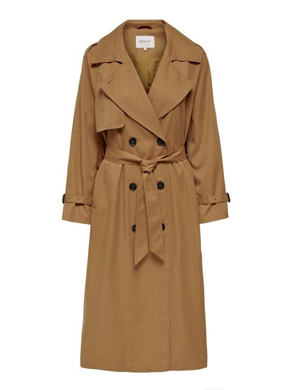 Only TrenchCoat Chloe Long Brown Sugar Only TrenchCoat Chloe Long Brown Sugar