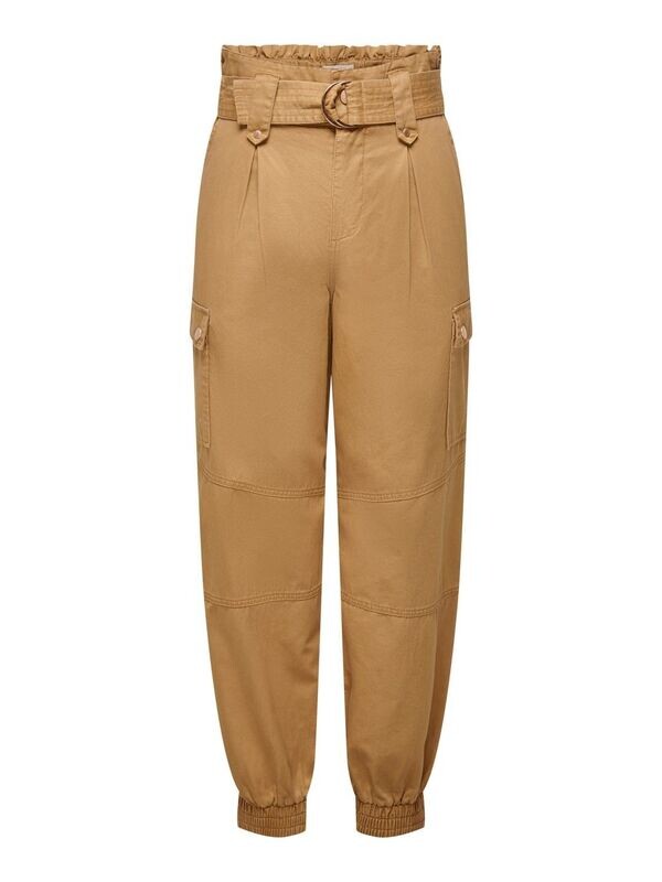 Only Cargo Pants Saige Brown Sugar ss24 Only Cargo Pants Saige Brown Sugar ss24