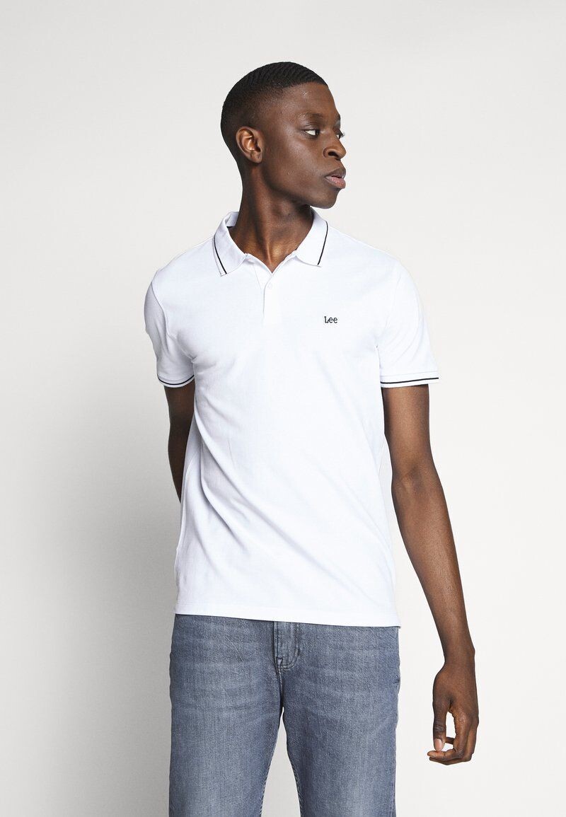 Lee Polo Pique Bianco