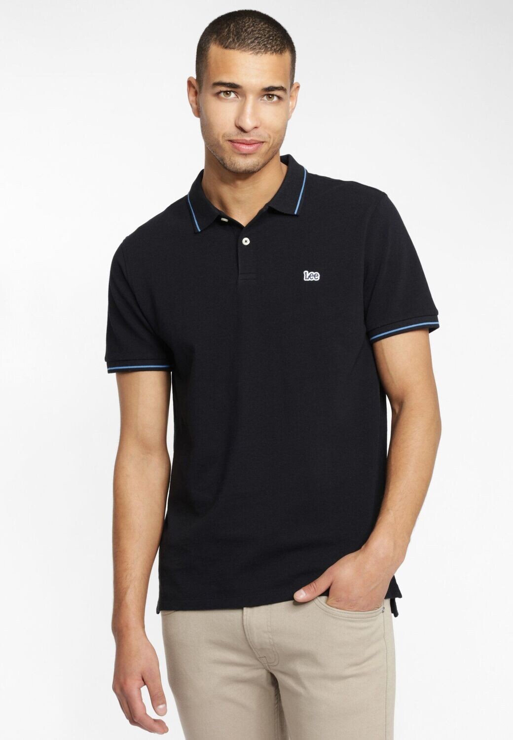 Lee Polo Piquè Nero