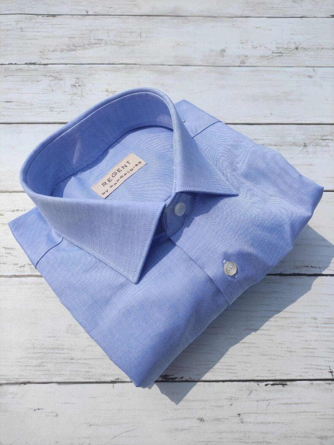Regent Camicia 3B129 Azzurro Rex, Taglia: 39