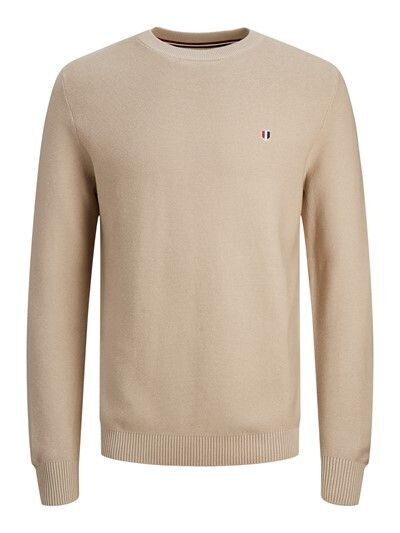 Jack&Jones Maglia Bluroy Ecrù, Taglia: S