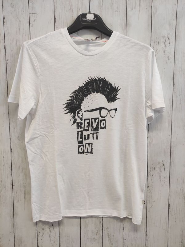 Trez T-shirt Tale Bianco
