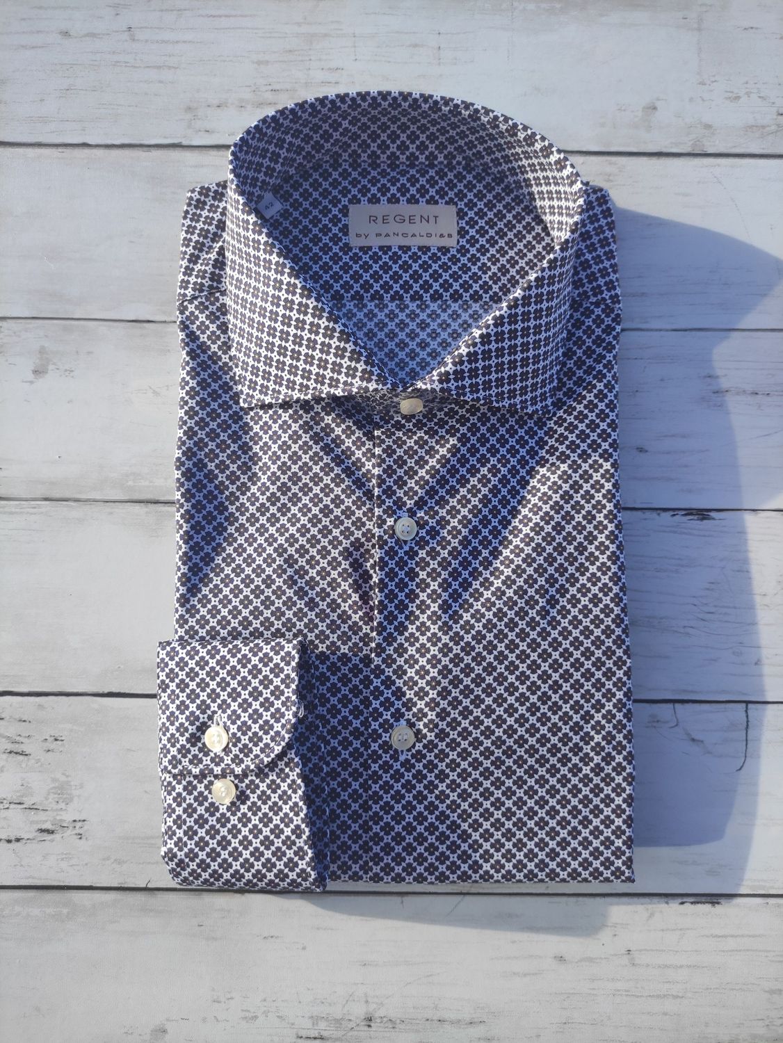 Regent Camicia 5V118 Slim, Taglia: 39