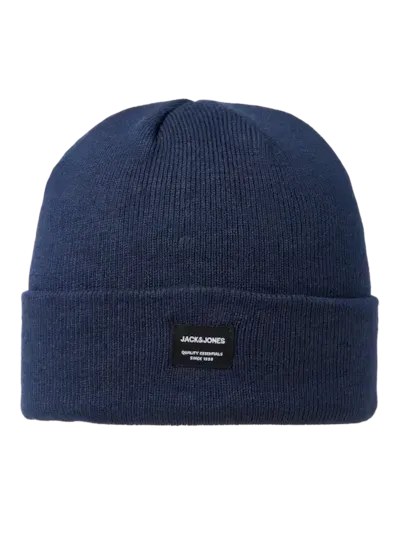 Jack&jones Cuffia Beanie Grey.Navy-Black - Coffee