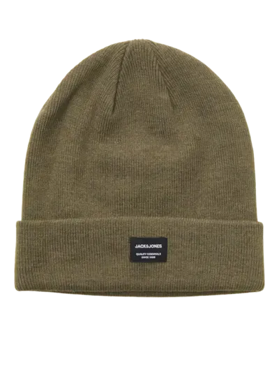 Jack&Jones Cuffia Beanie Brown-Sand-Military Jack&Jones Cuffia Beanie Brown-Sand-Military