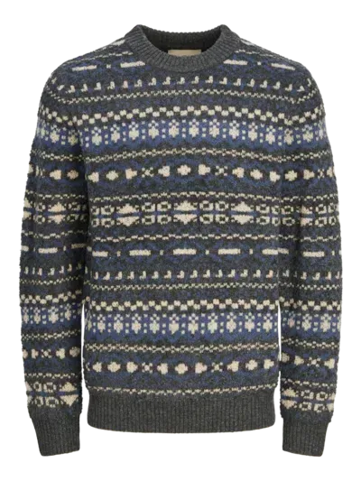 Jack&Jones Pullover Dave Grey, Taglia: S