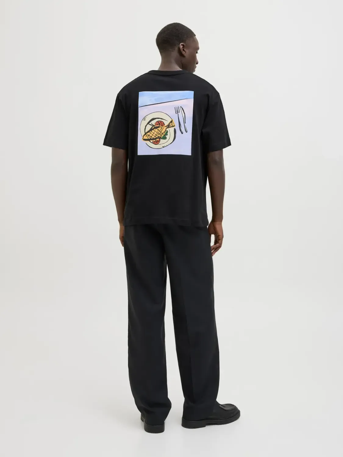 Jack&Jones T-shirt Marrakesh Black Jack&Jones T-shirt Marrakesh Black