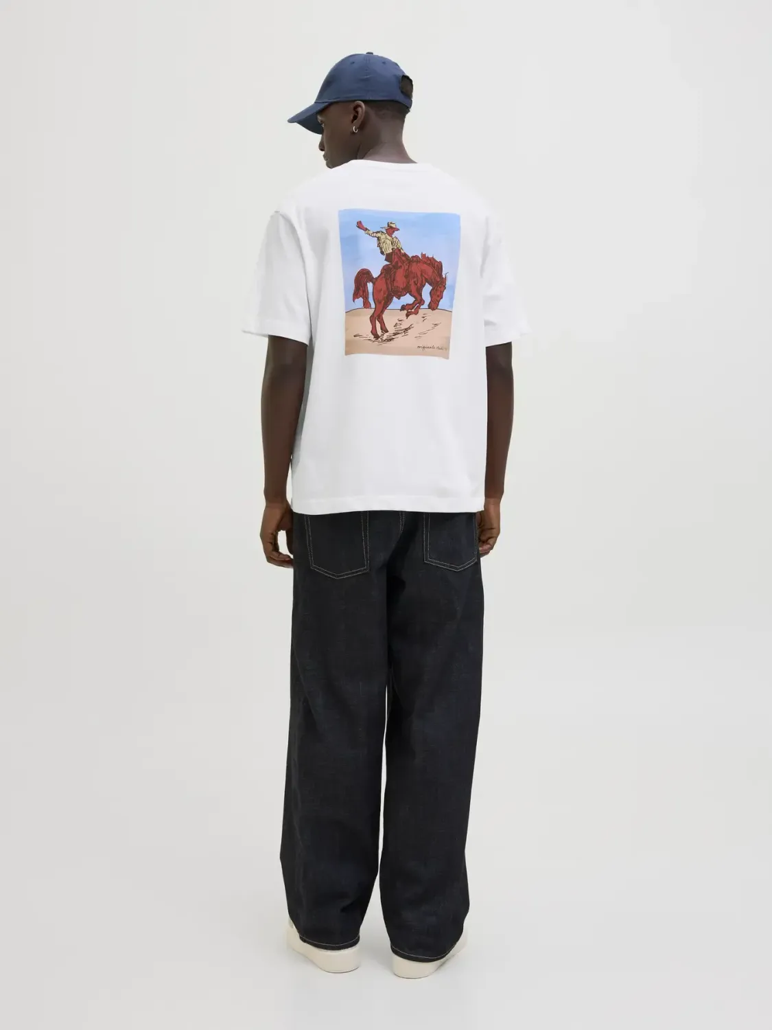 Jack&Jones T-shirt Marrakesh White Horse
