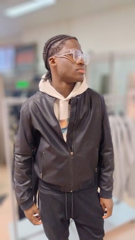 Trez Jacket Grease Ecopelle Trez Jacket Grease Ecopelle