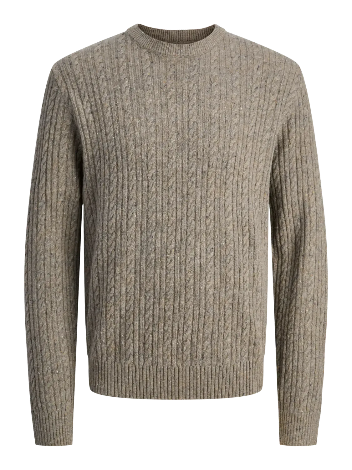 Jack&Jones Maglione Wool Verde Melange