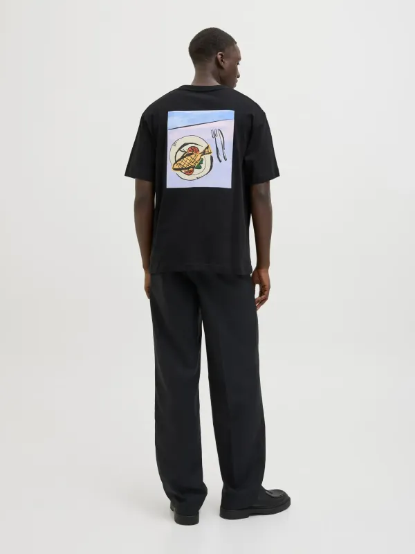 Jack&Jones T-shirt Marrakesh Black Jack&Jones T-shirt Marrakesh Black