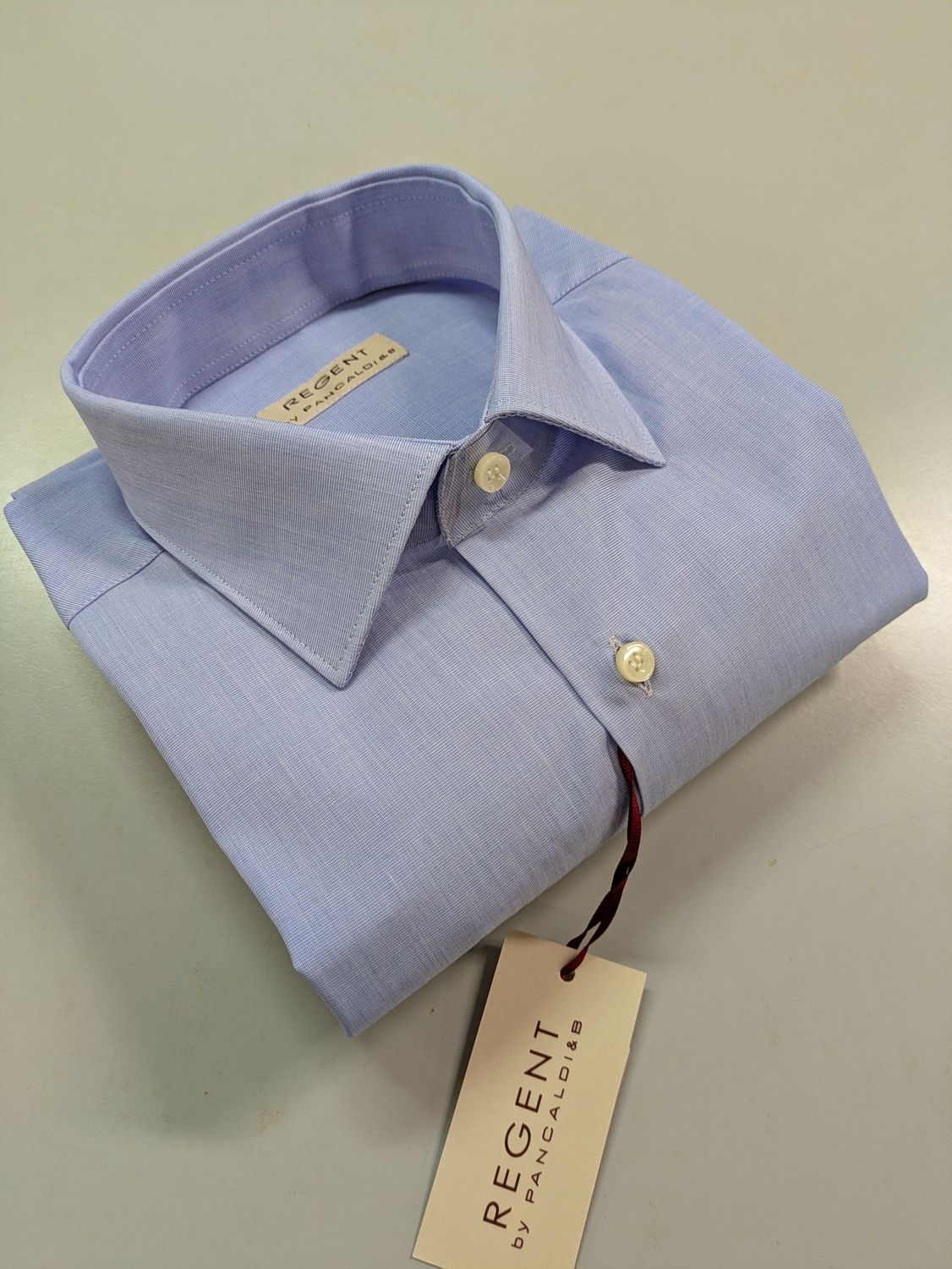 Camicia Regent 3G728 Azzurro