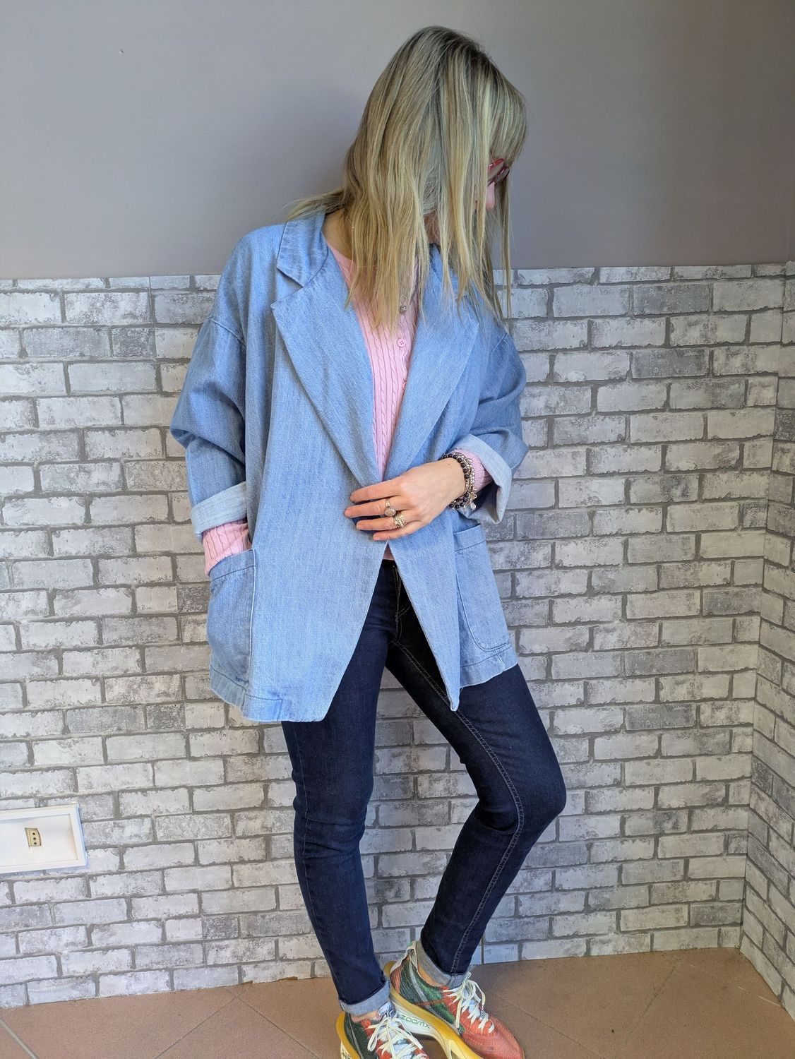 Gioya Giacca Denim Chiaro Gioya Giacca Denim Chiaro