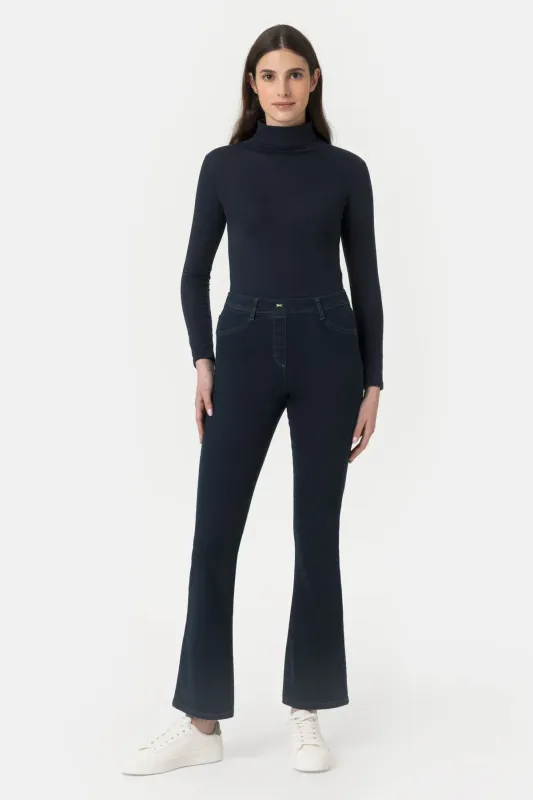Iber Jeans Marlena svasato Blu scuro Iber Jeans Marlena svasato Blu scuro