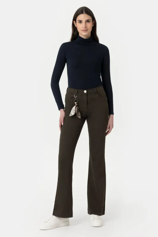 Pantalone Iber Malaga Svasato Marrone Pantalone Iber Malaga Svasato Marrone