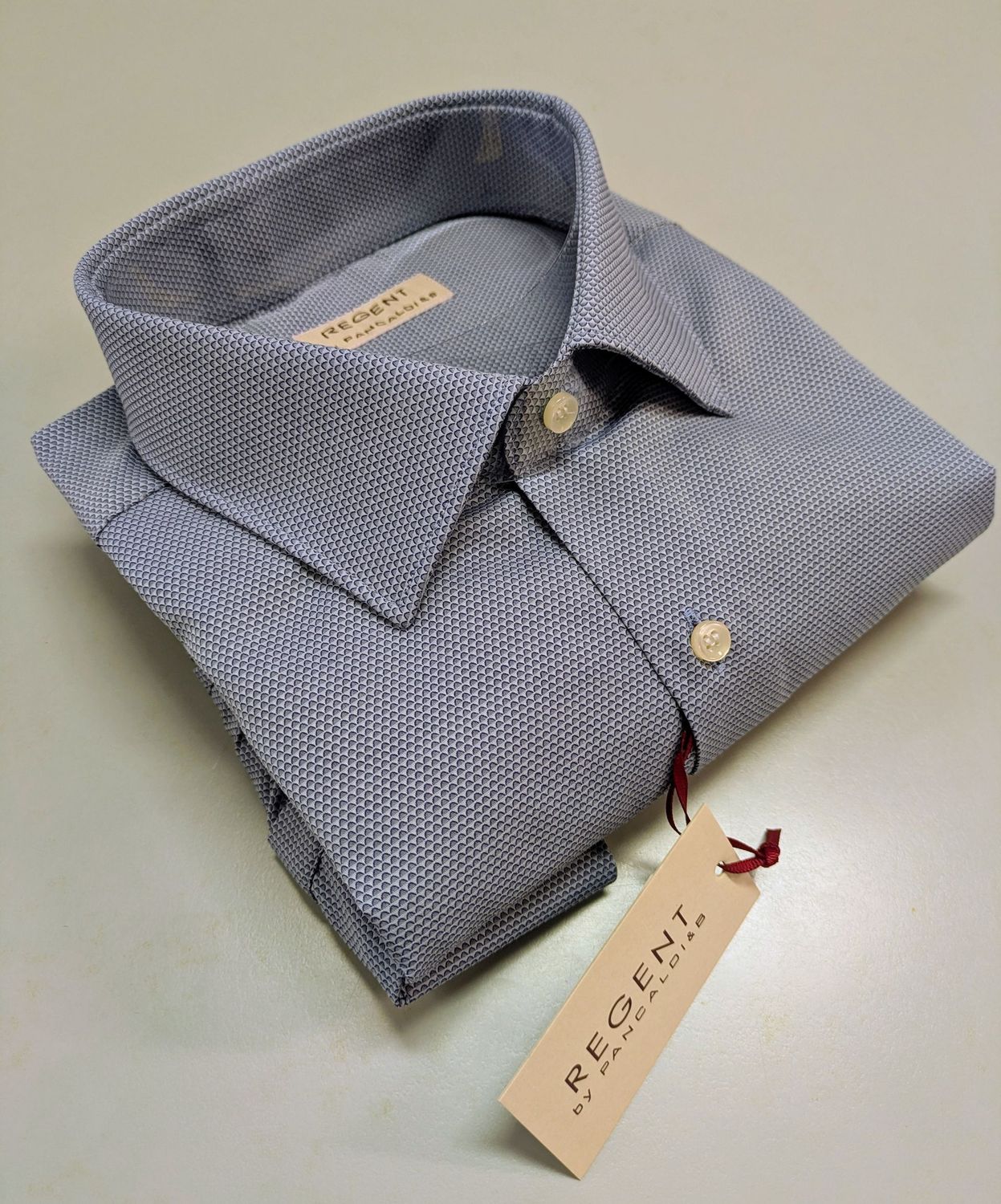 Camicia Regent 6B063 Azzurro