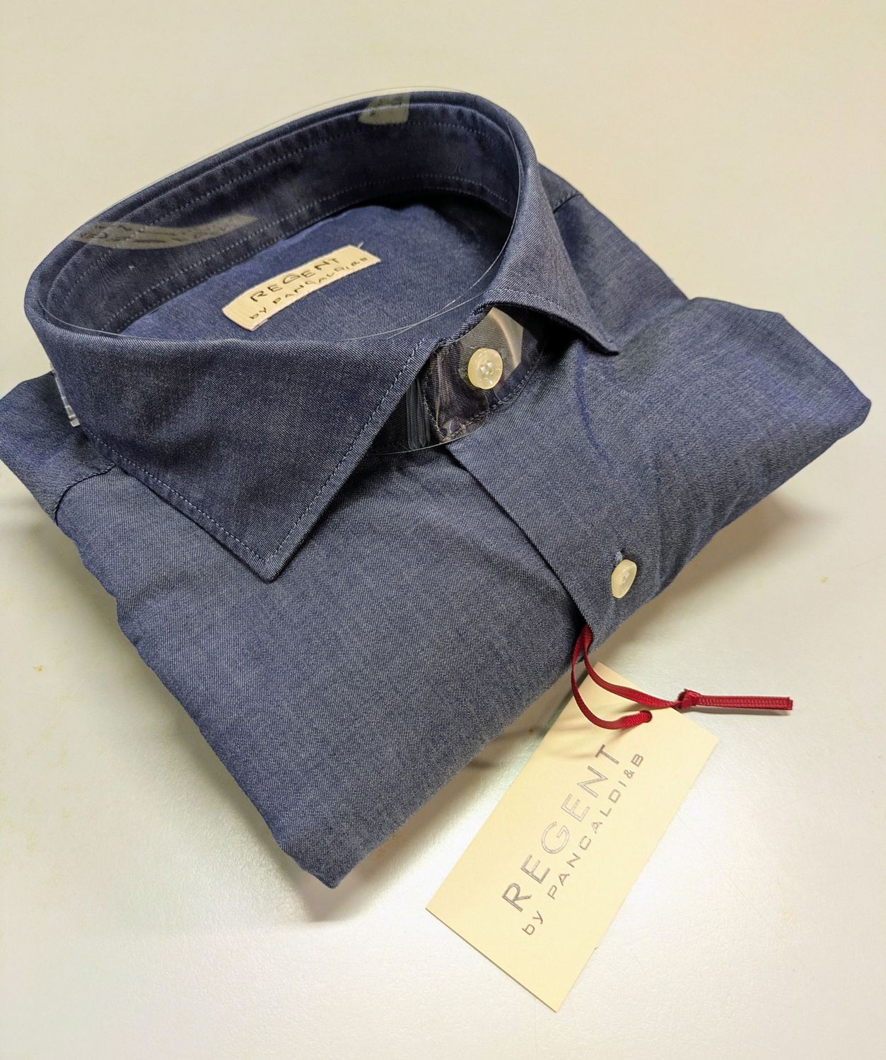 Camicia Regent 6B078 Blu
