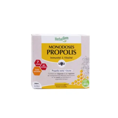 PRANAROM-HERBALGEM PROPOLEO MONOD BIO 7X10 ML