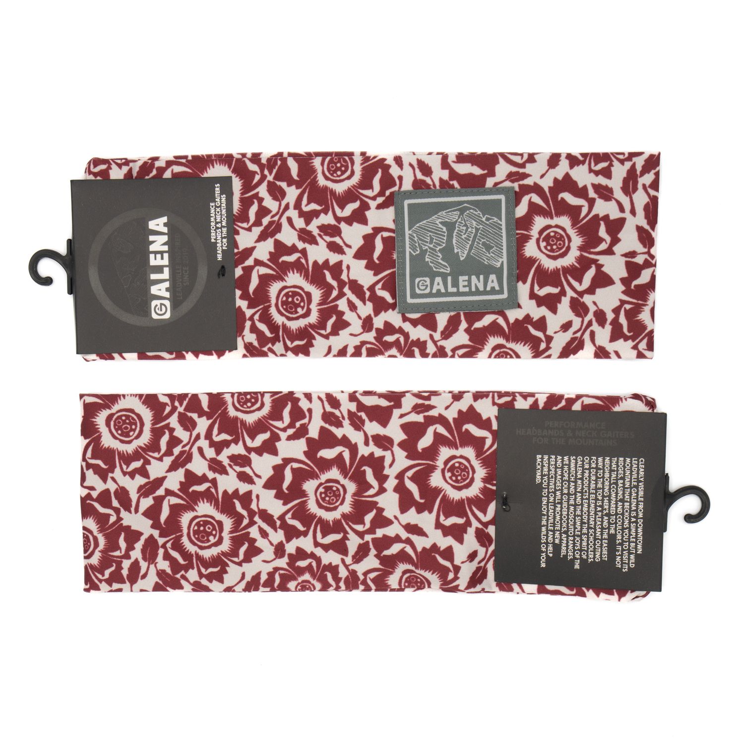 Galena Headbands and Neck Gaiters, Type: Headband, Pattern: Western Rose