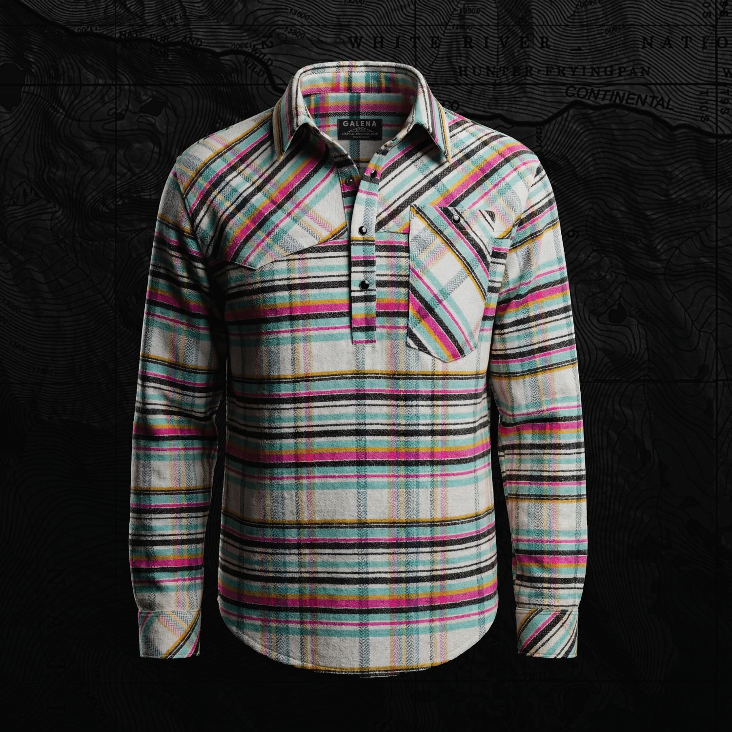 Frasco Flannel, Size: M, Color: Floyd Plaid