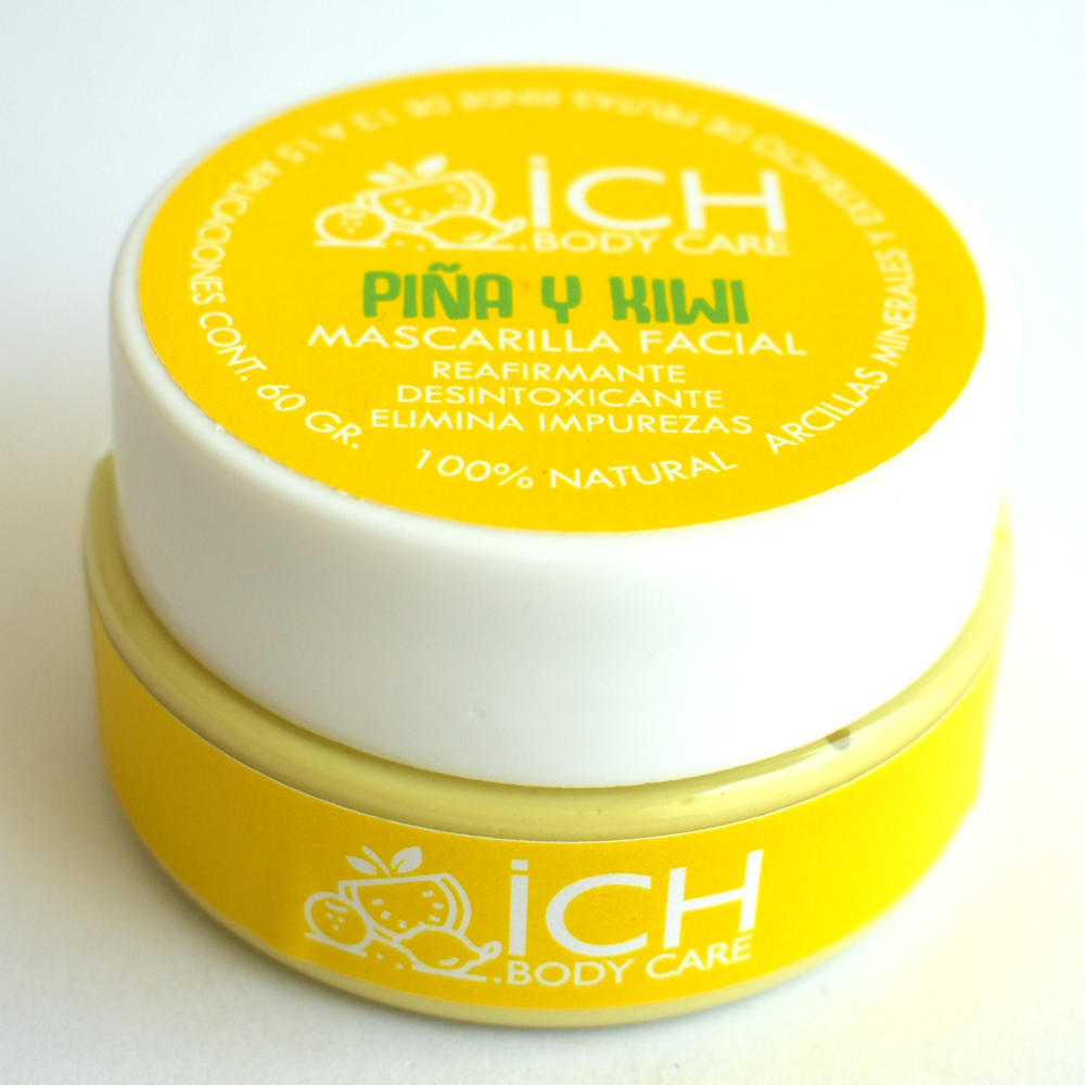 MASCARILLA FACIAL PIÑA Y KIWI