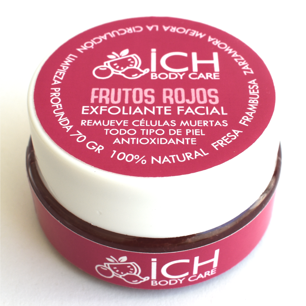 EXFOLIANTE FACIAL FRUTOS ROJOS