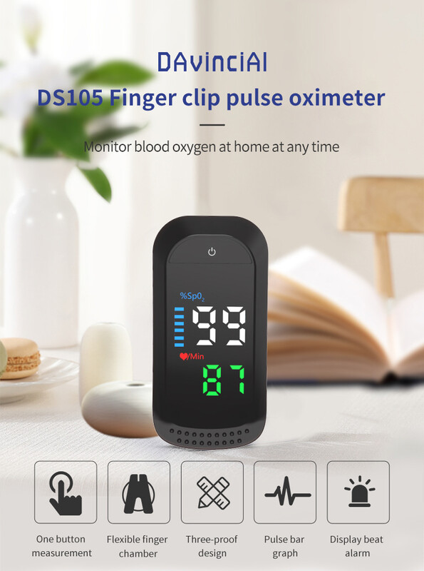 DS105 LED PULSE OXIMETER CE AND FDA APPROVED FINGERTIP DS105 LED PULSE OXIMETER CE AND FDA APPROVED FINGERTIP