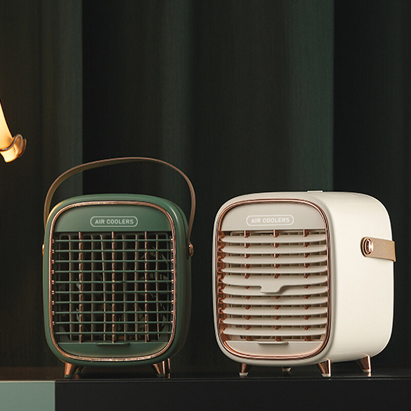 Mini portable air conditioner - cordless