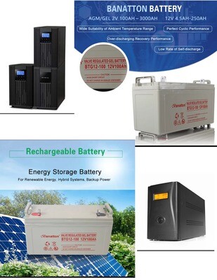 UPS/Inverters/Batteries