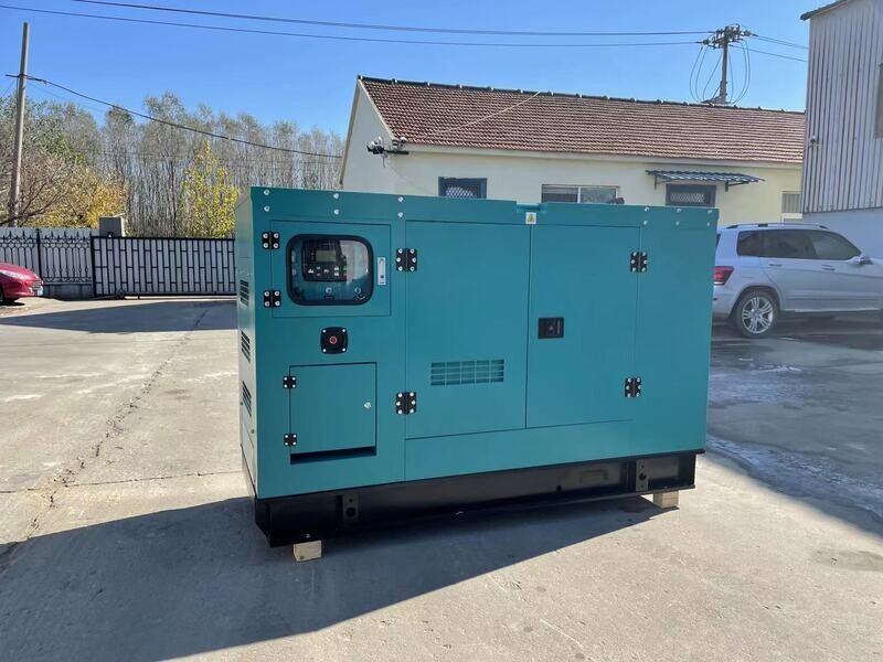 30Kva/24Kw  Diesel Silent Generator (4 Cylinder/4 Stroke/Water-cooled) With Built in ATS - 3-Phase