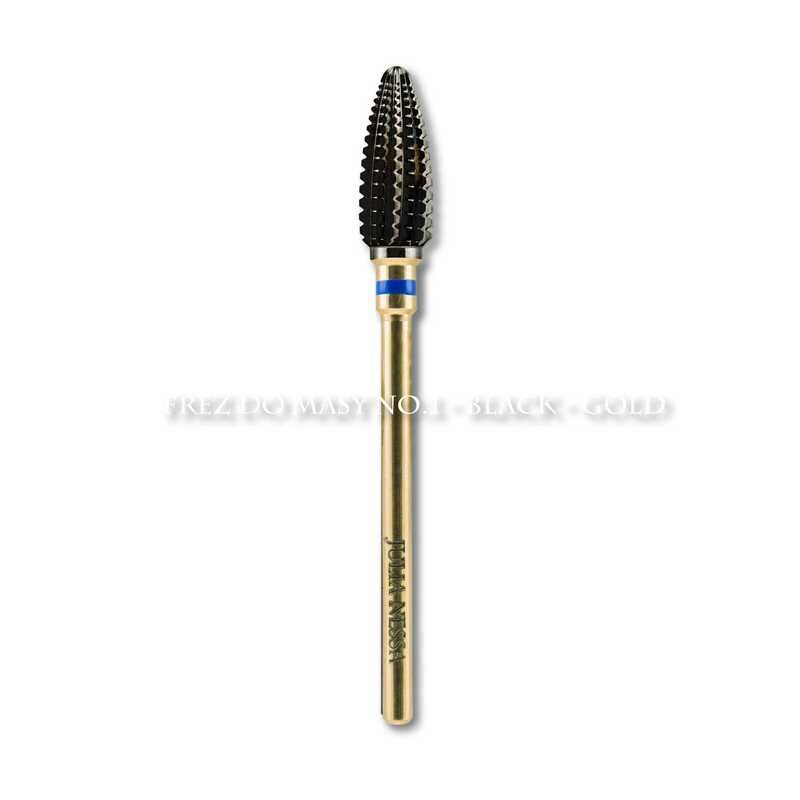 Nail Bit No.1 black gold