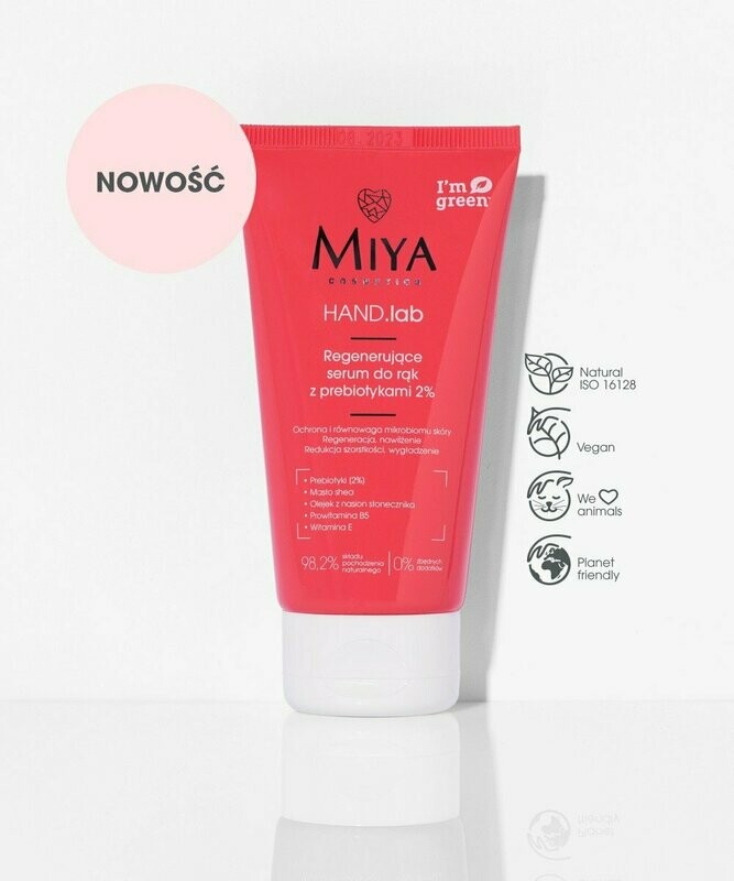Regenerating hand serum with prebiotics 2%