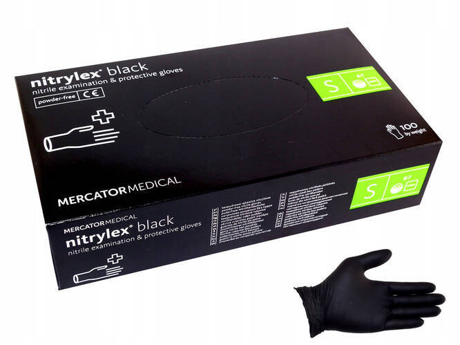 Handschoenen Nitrylex black m