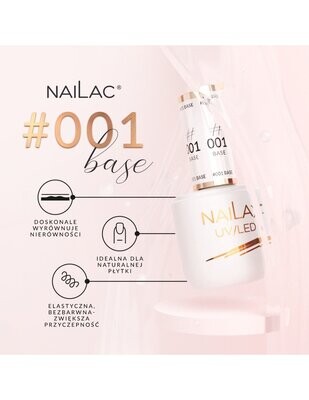 Nailac #001 Hybrid base coat
