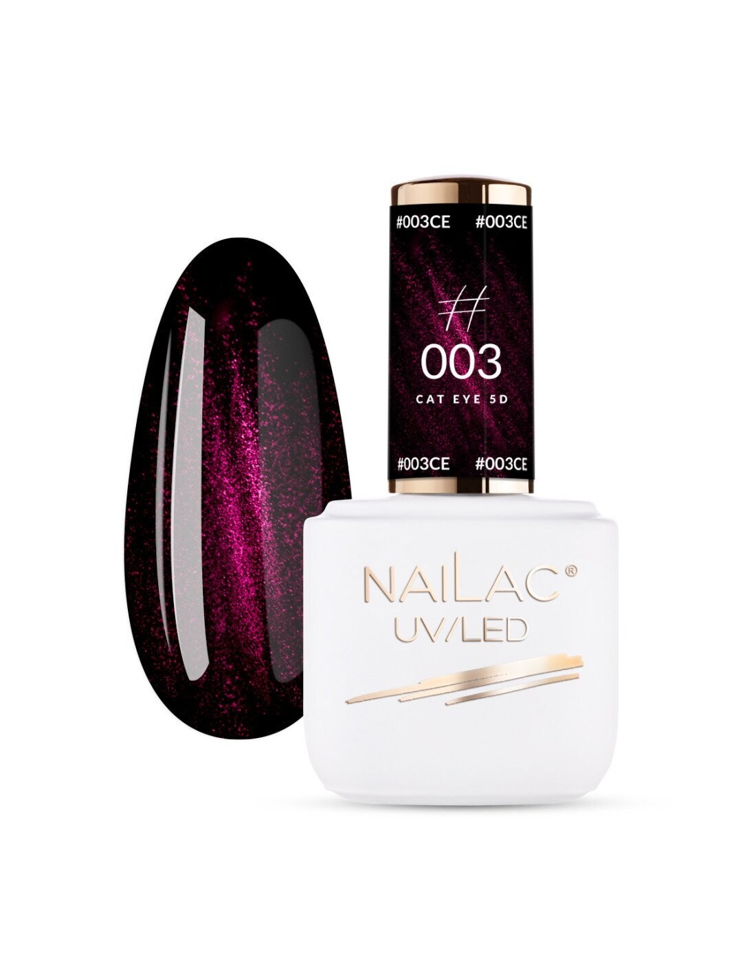 Nailac Cat Eye 5D # 003 Gel Polish