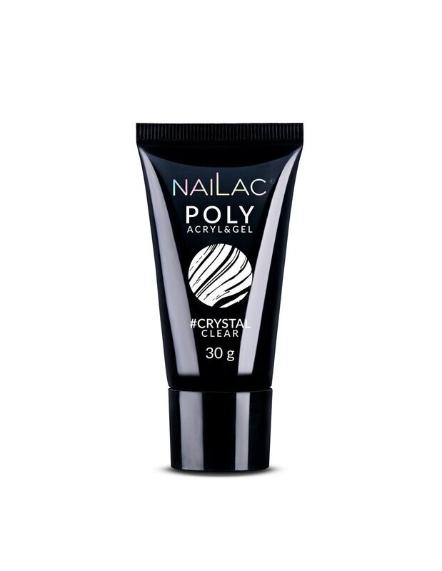 Nailac Poly Acryl&Gel Crystal Clear 30 g