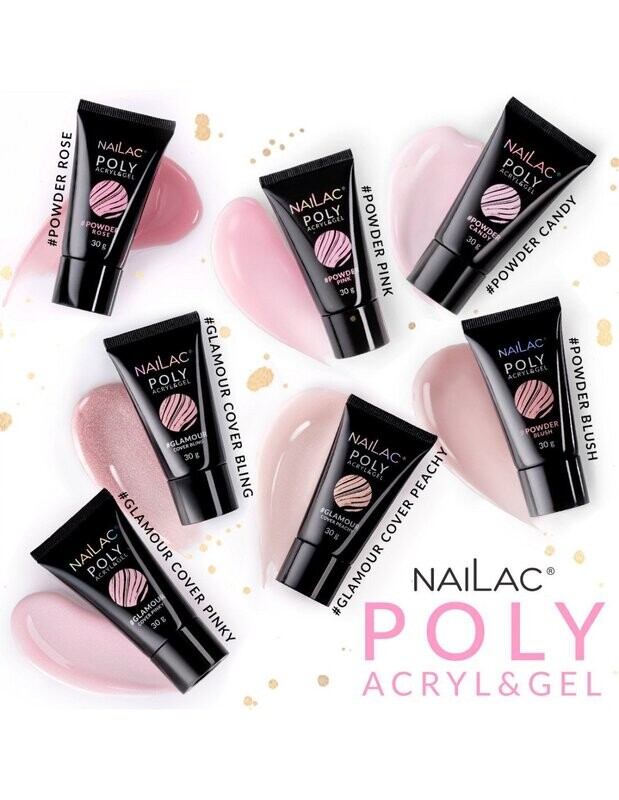 Nailac Poly Acryl&Gel Cover Pinky 30 g