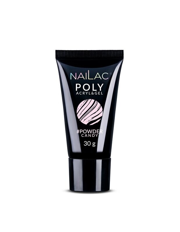 Nailac Poly Acryl&Gel Powder Candy 30 g